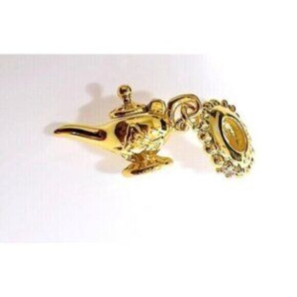 Aladdinand's Magic Lamp Charm, 925 Sterling Silver Charm Fits Pandora Bracelet - Picture 5 of 5